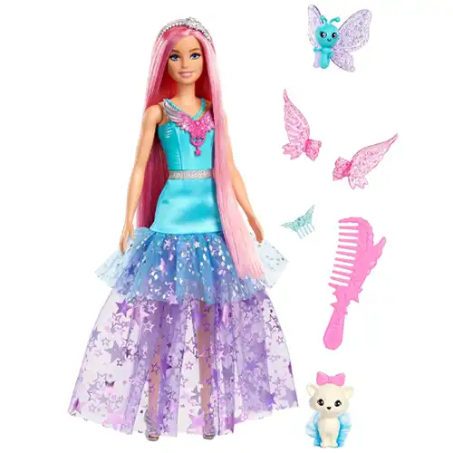 Barbie Dreamtopia Muñeca Hada Alas Mágicas