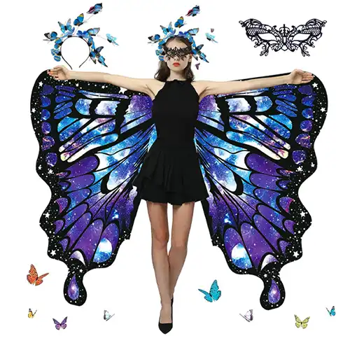 Chal de Hadas Alas de Mariposa